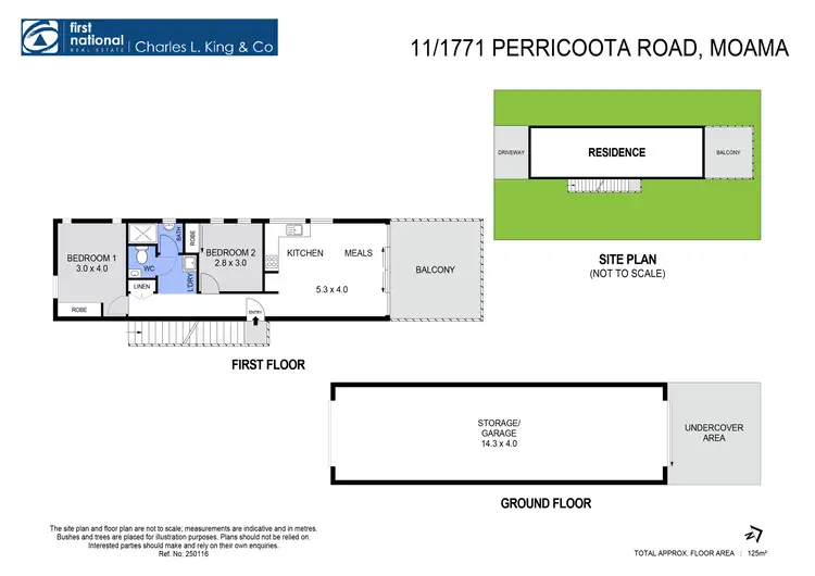 Floorplan of Homely house listing, 11/1771 Perricoota Road, Moama NSW 2731