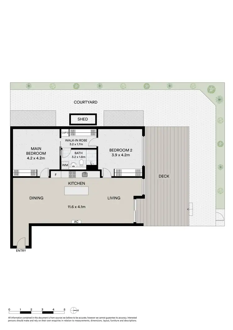 Floorplan of Homely apartment listing, 5/573 Glen Huntly Road, Elsternwick VIC 3185