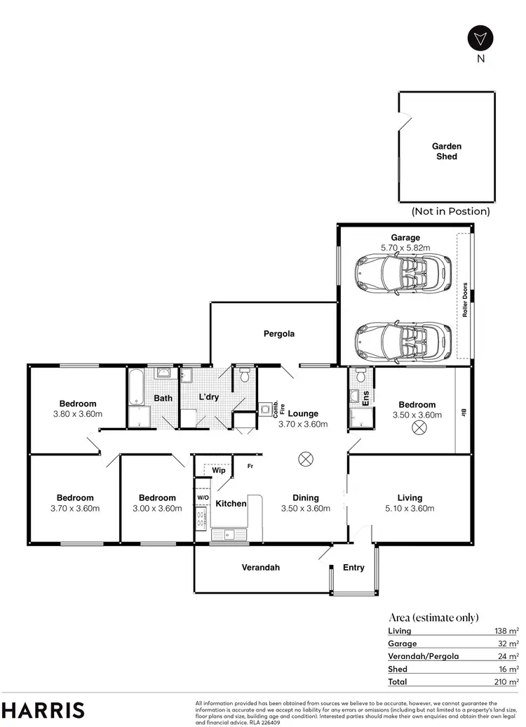 Floorplan of Homely house listing, 7 Seaview Road, Port Elliot SA 5212