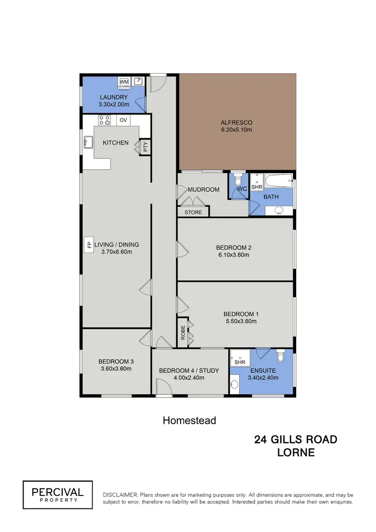 Floorplan of Homely rural property listing, 24 Gills Road, Lorne NSW 2439