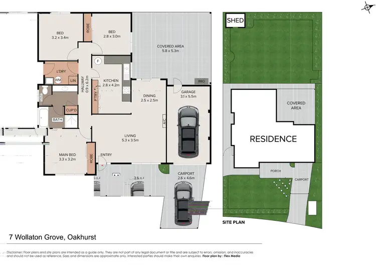 Floorplan of Homely house listing, 7 Wollaton Grove, Oakhurst NSW 2761