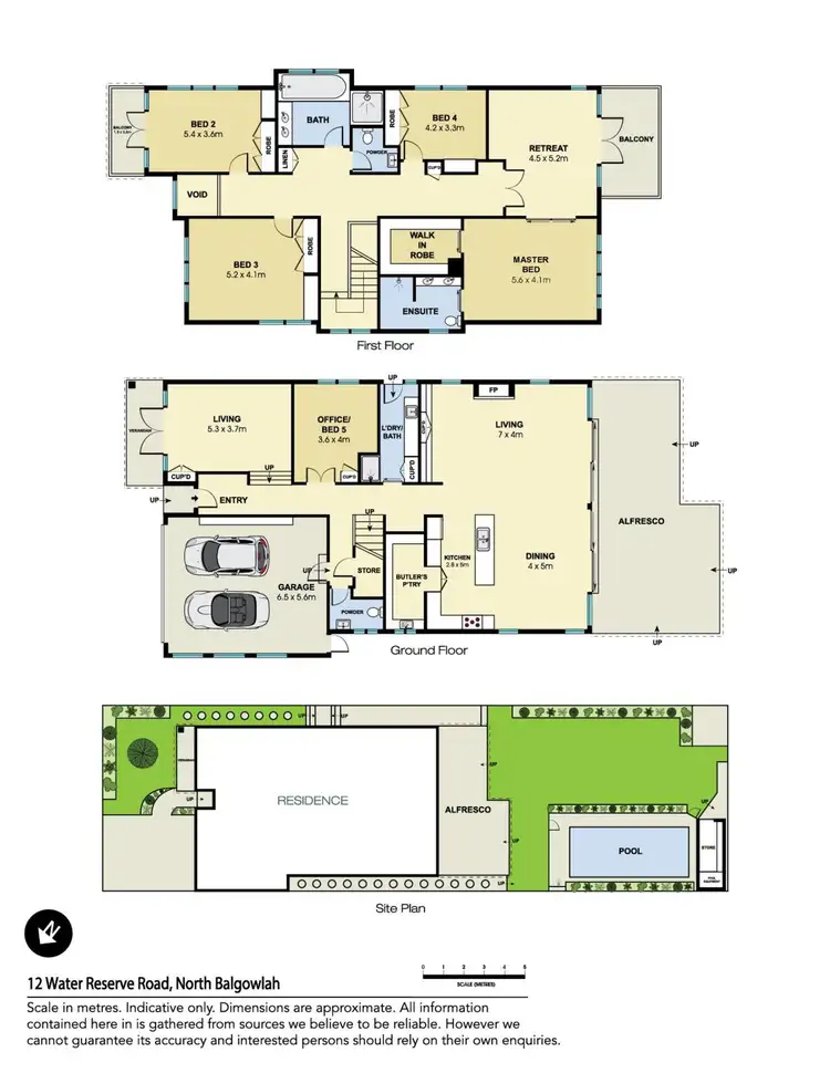 Floorplan of Homely house listing, 12 Water Reserve Road, North Balgowlah NSW 2093