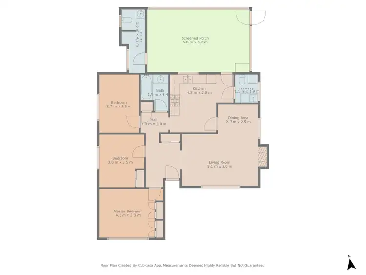 Floorplan of Homely house listing, 16 Richards Street, Lalor VIC 3075