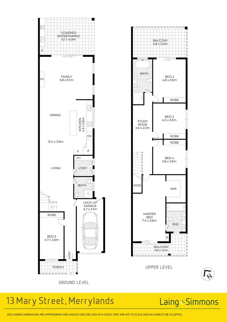 Floorplan of Homely house listing, 13 Mary Street, Merrylands NSW 2160