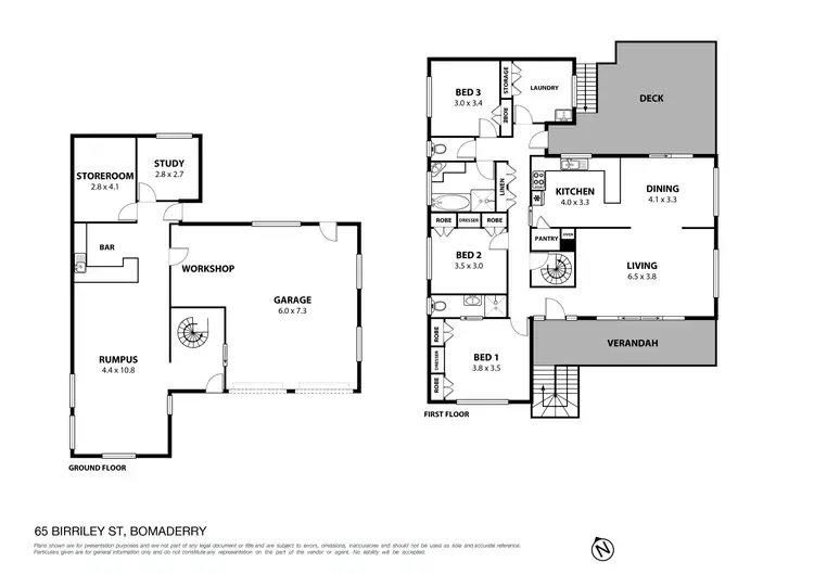 Floorplan of Homely house listing, 65 Birriley Street, Bomaderry NSW 2541