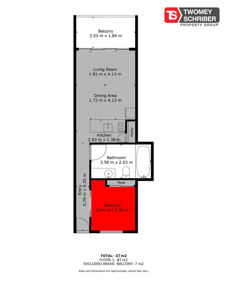 Floorplan of Homely unit listing, 2/63-65 McLeod Street, Cairns City QLD 4870