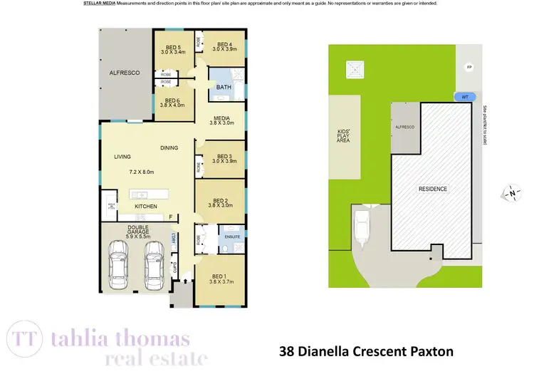 Floorplan of Homely house listing, 38 Dianella Crescent, Paxton NSW 2325