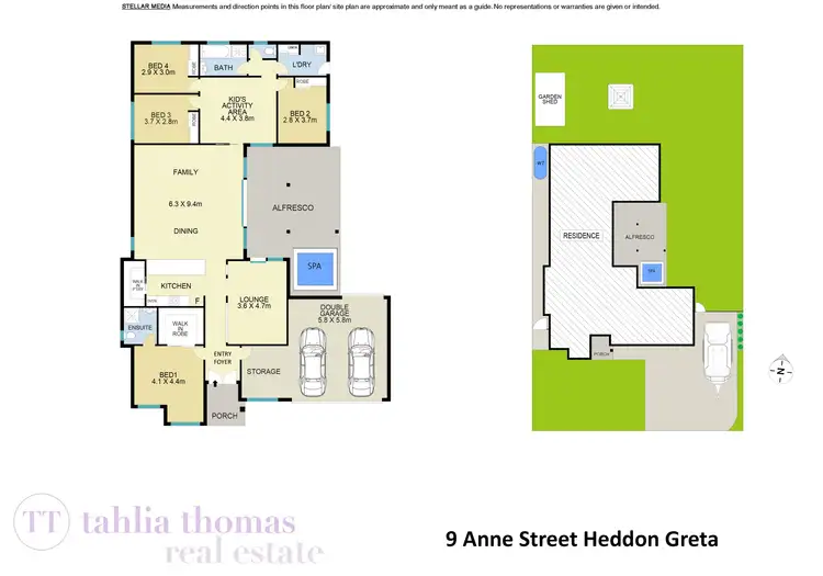 Floorplan of Homely house listing, 9 Anne Street, Heddon Greta NSW 2321