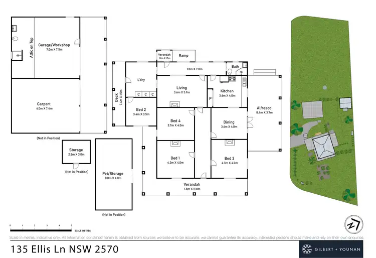 Floorplan of Homely house listing, 135 Ellis Lane, Ellis Lane NSW 2570