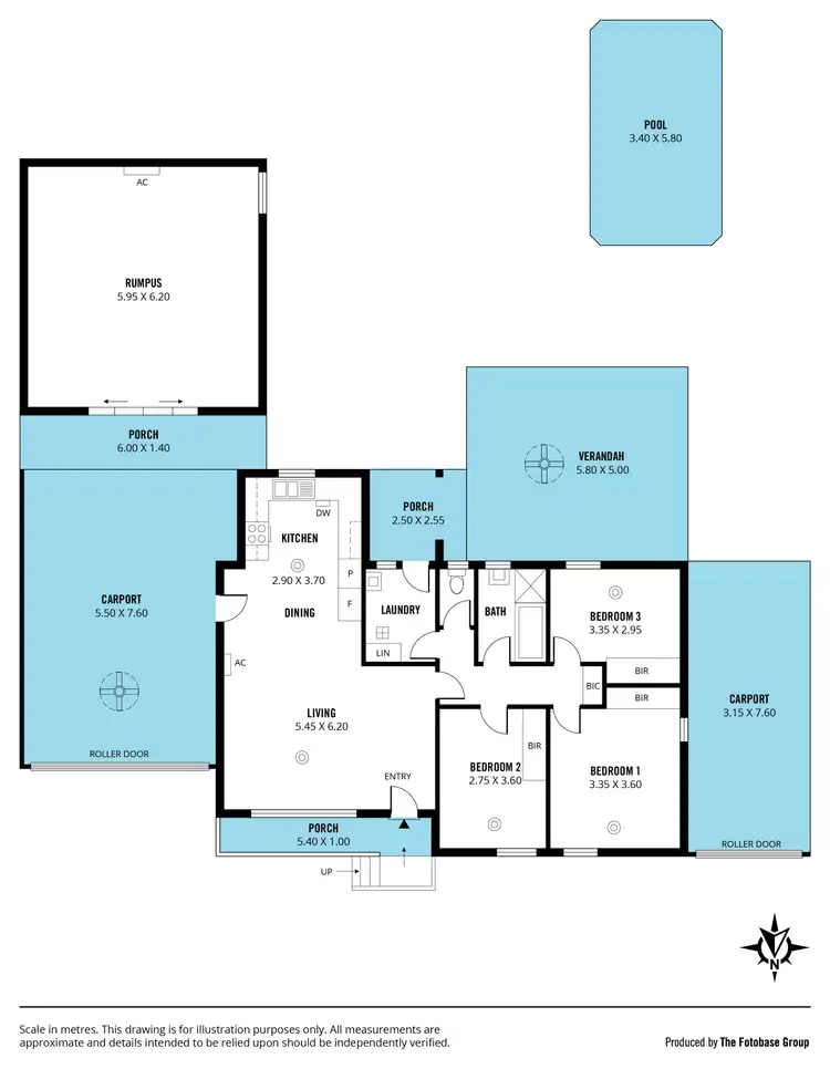 Floorplan of Homely house listing, 4 Alcatraz Street, Aberfoyle Park SA 5159