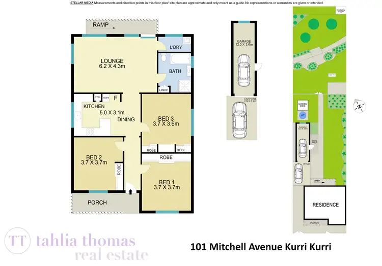 Floorplan of Homely house listing, 101 Mitchell Avenue, Kurri Kurri NSW 2327