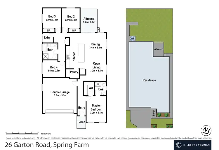 Floorplan of Homely house listing, 26 Garton Road, Spring Farm NSW 2570