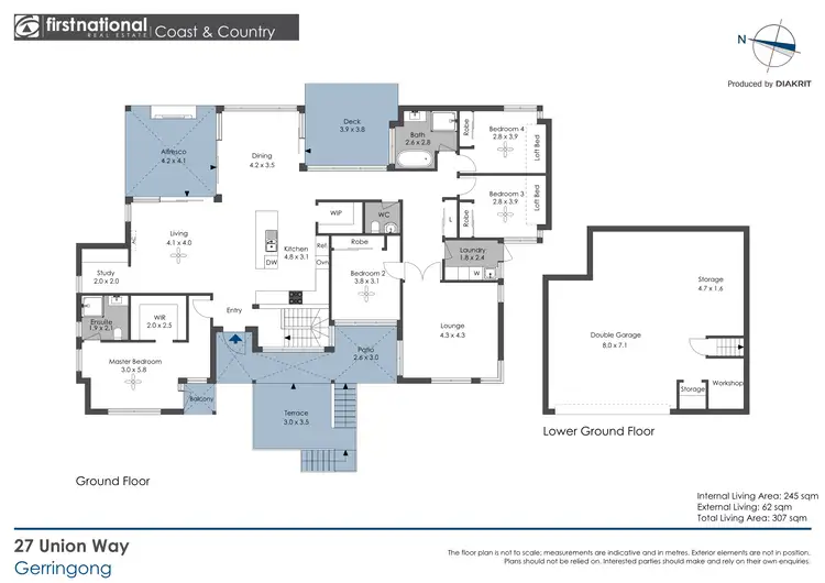 Floorplan of Homely house listing, 27 Union Way, Gerringong NSW 2534