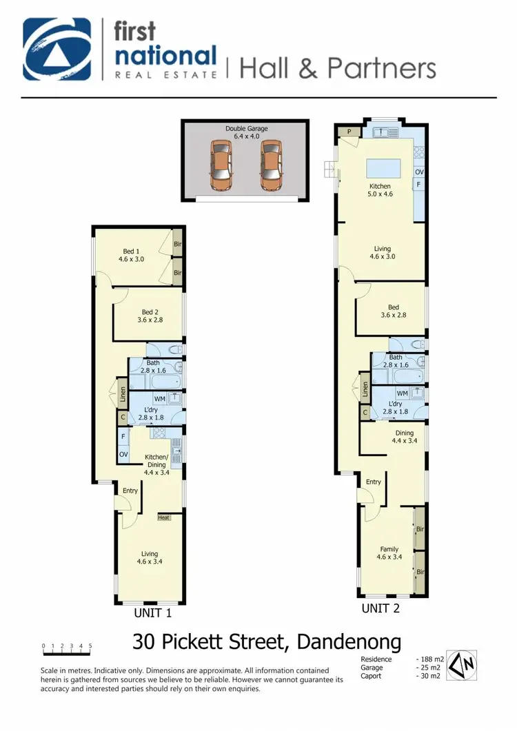 Floorplan of Homely house listing, 1 & 2/30 Pickett Street, Dandenong VIC 3175