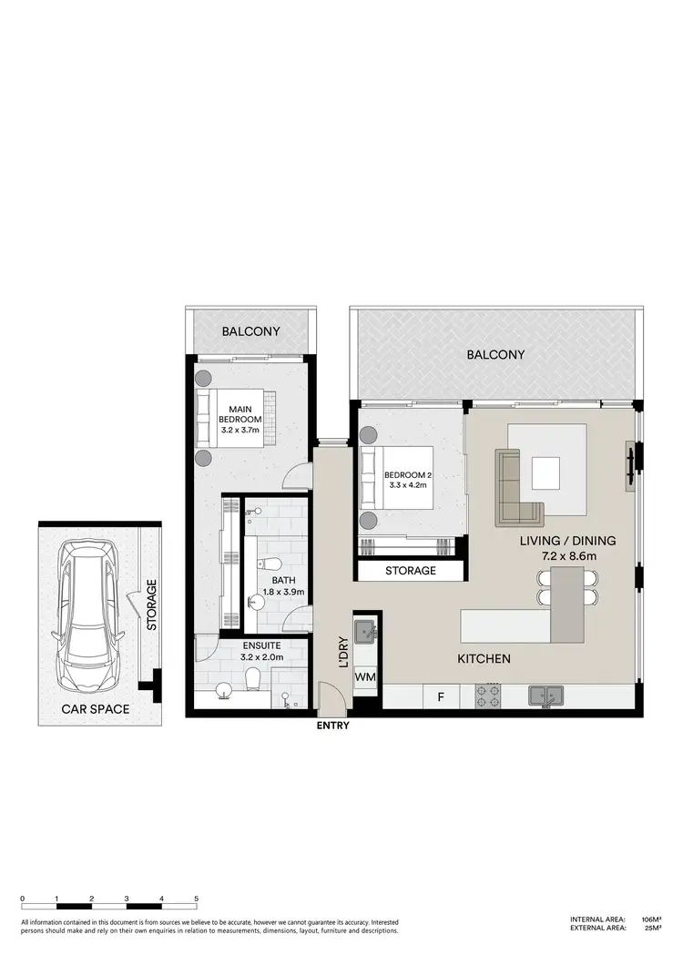 Floorplan of Homely apartment listing, 103/10 Pine Tree Lane, Terrigal NSW 2260