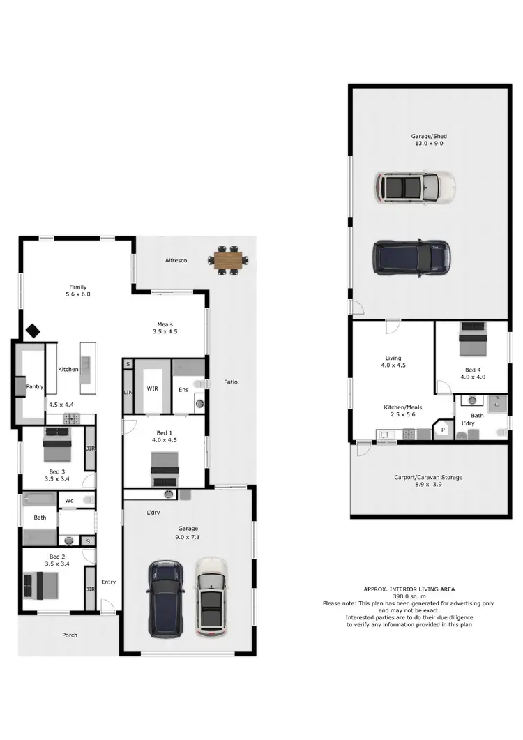 Floorplan of Homely house listing, 51 Lord Street, Rutherglen VIC 3685