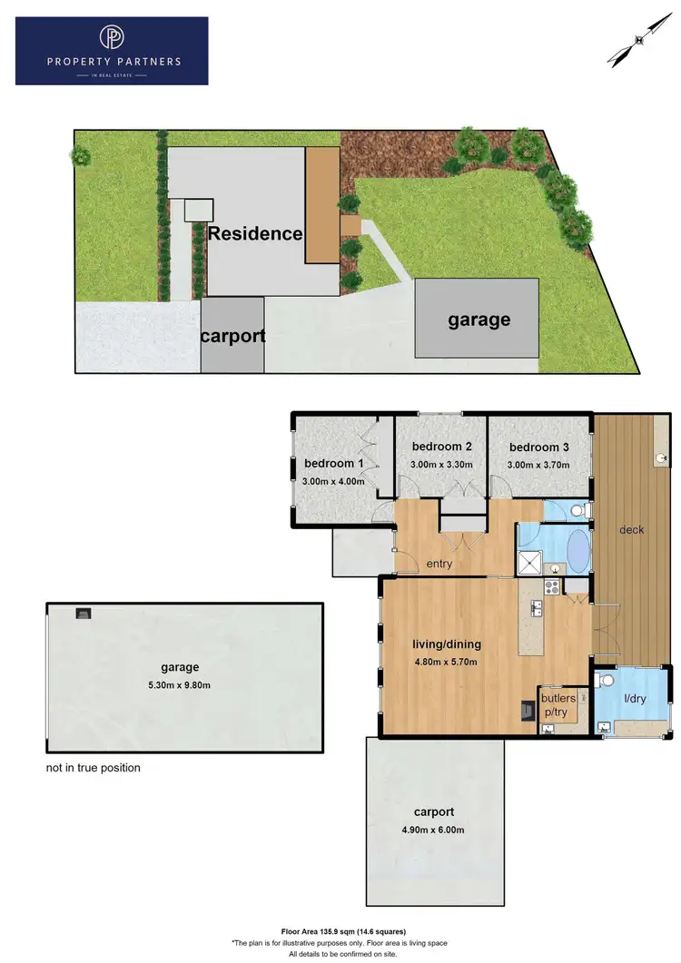 Floorplan of Homely house listing, 7 Norman Berry Drive, Seville VIC 3139