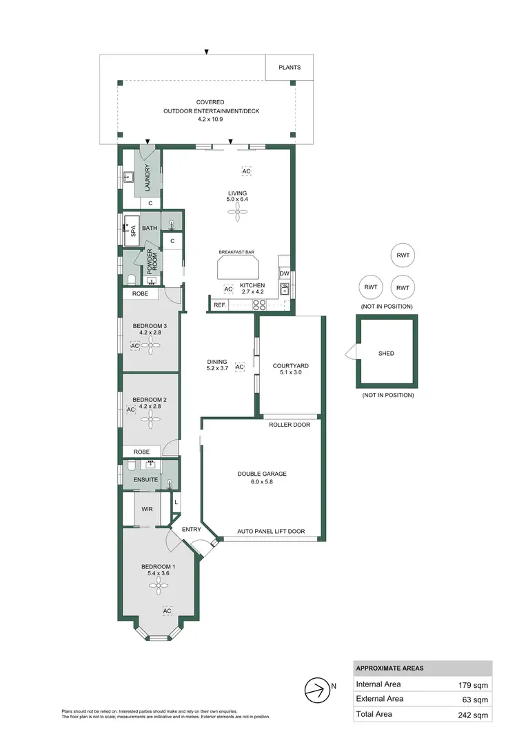 Floorplan of Homely house listing, 4A Leak Avenue, Glenelg North SA 5045