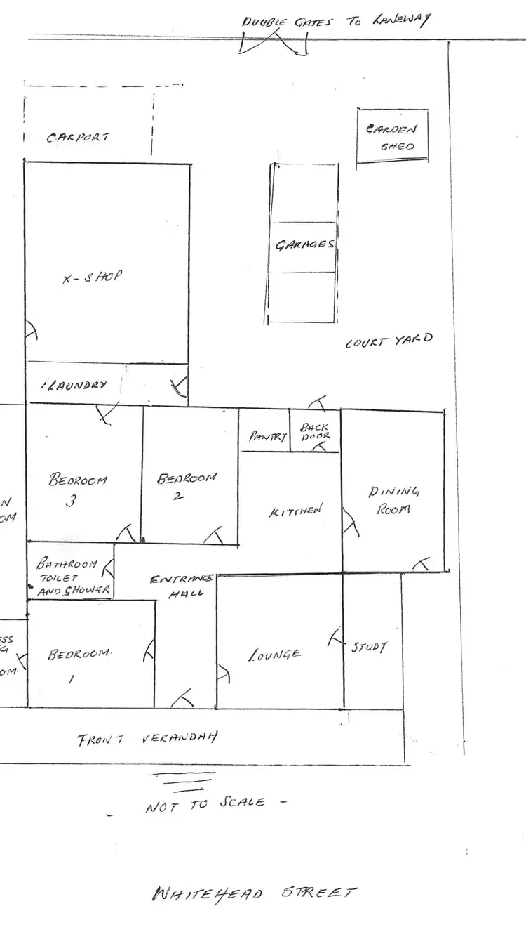 Floorplan of Homely house listing, 15 Whitehead Street, Whyalla SA 5600
