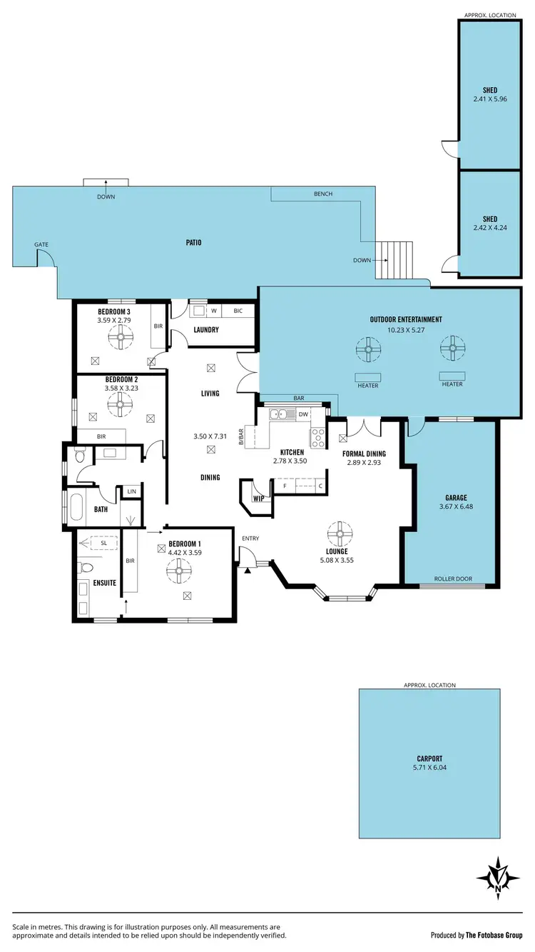 Floorplan of Homely house listing, 8 Lawson Road, Happy Valley SA 5159