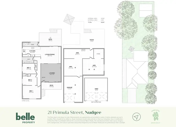 Floorplan of Homely house listing, 21 Primula Street, Nudgee QLD 4014