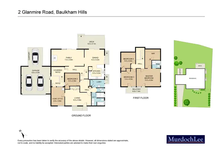 Floorplan of Homely house listing, 2 Glanmire Road, Baulkham Hills NSW 2153