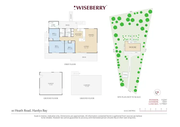 Floorplan of Homely house listing, 10 Heath Road, Hardys Bay NSW 2257