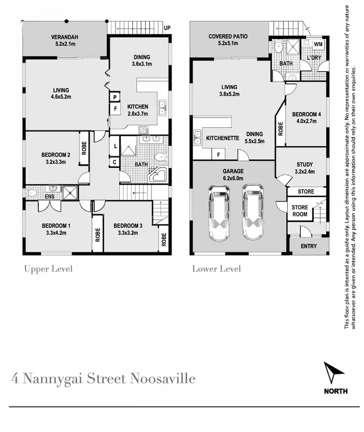 Floorplan of Homely house listing, 4 Nannygai Street, Noosaville QLD 4566