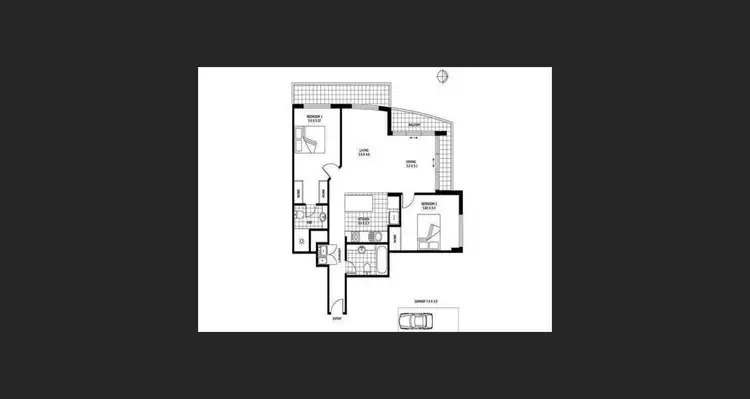Floorplan of Homely unit listing, 209/1 Sergeants Lane, St Leonards NSW 2065