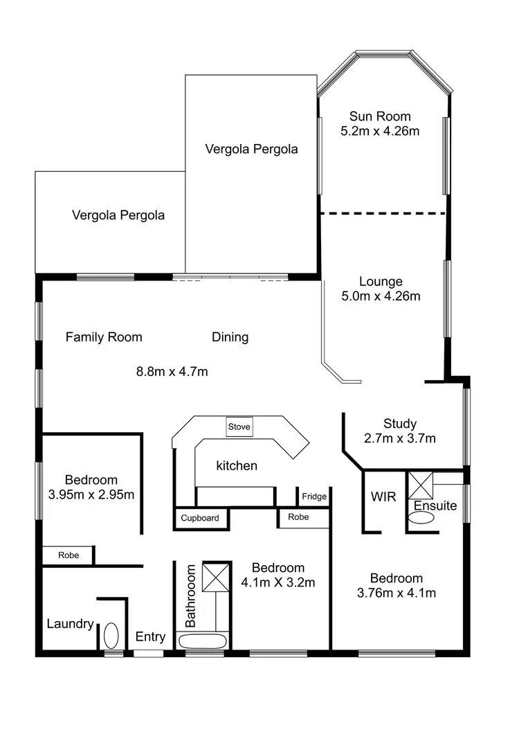 Floorplan of Homely house listing, 51 Tanderra Place, South Yunderup WA 6208