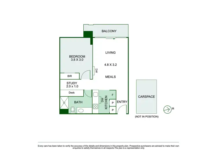 Floorplan of Homely apartment listing, 817/31 Grattan Street, Prahran VIC 3181