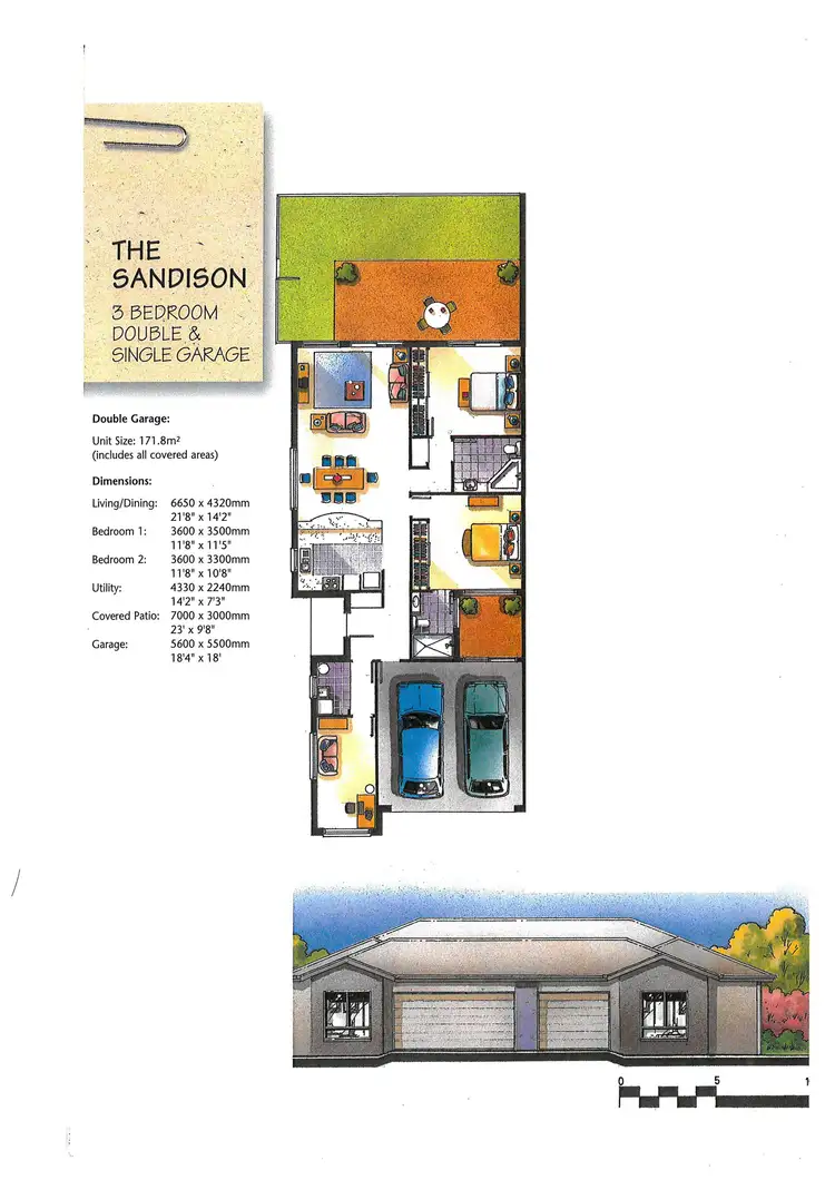 Floorplan of Homely house listing, 32/239 Kawana Way, Kawana Island QLD 4575