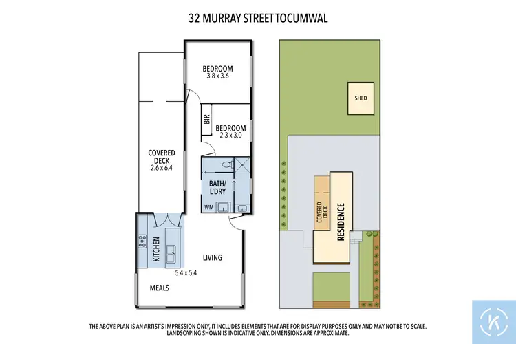 Floorplan of Homely house listing, 32 Murray Street, Tocumwal NSW 2714