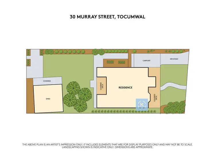 Floorplan of Homely house listing, 30 Murray Street, Tocumwal NSW 2714