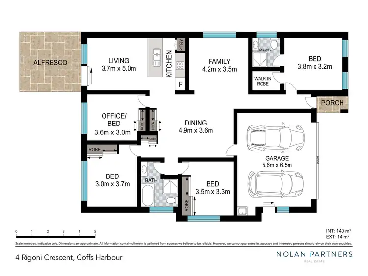 Floorplan of Homely house listing, 4 Rigoni Crescent, Coffs Harbour NSW 2450