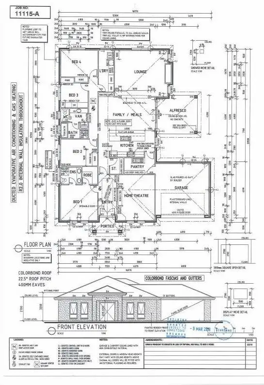 Floorplan of Homely house listing, 15 Mirambeena Drive, Whyalla SA 5600