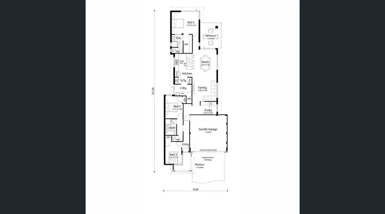 Floorplan of Homely house listing, 40 Calooli Grove, Golden Bay WA 6174