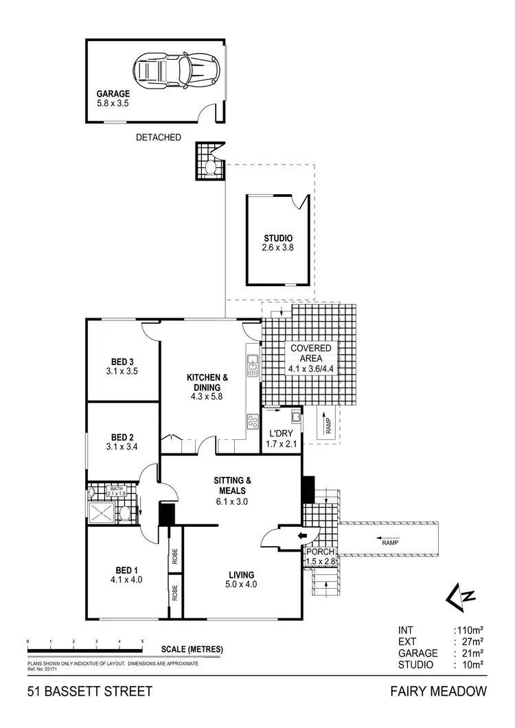 Floorplan of Homely house listing, 51 Bassett Street, Fairy Meadow NSW 2519