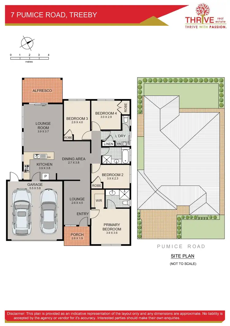 Floorplan of Homely house listing, 7 Pumice Road, Treeby WA 6164