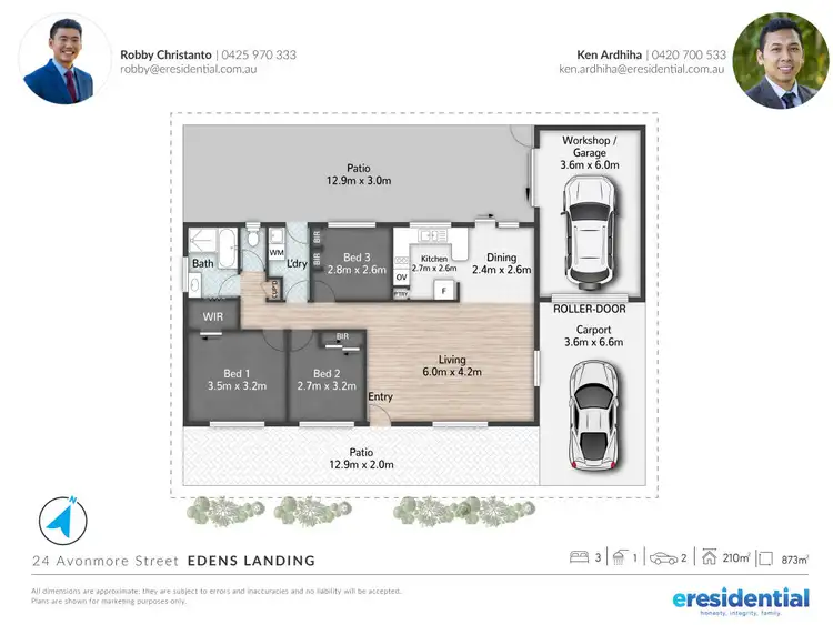 Floorplan of Homely house listing, 24 Avonmore Street, Edens Landing QLD 4207