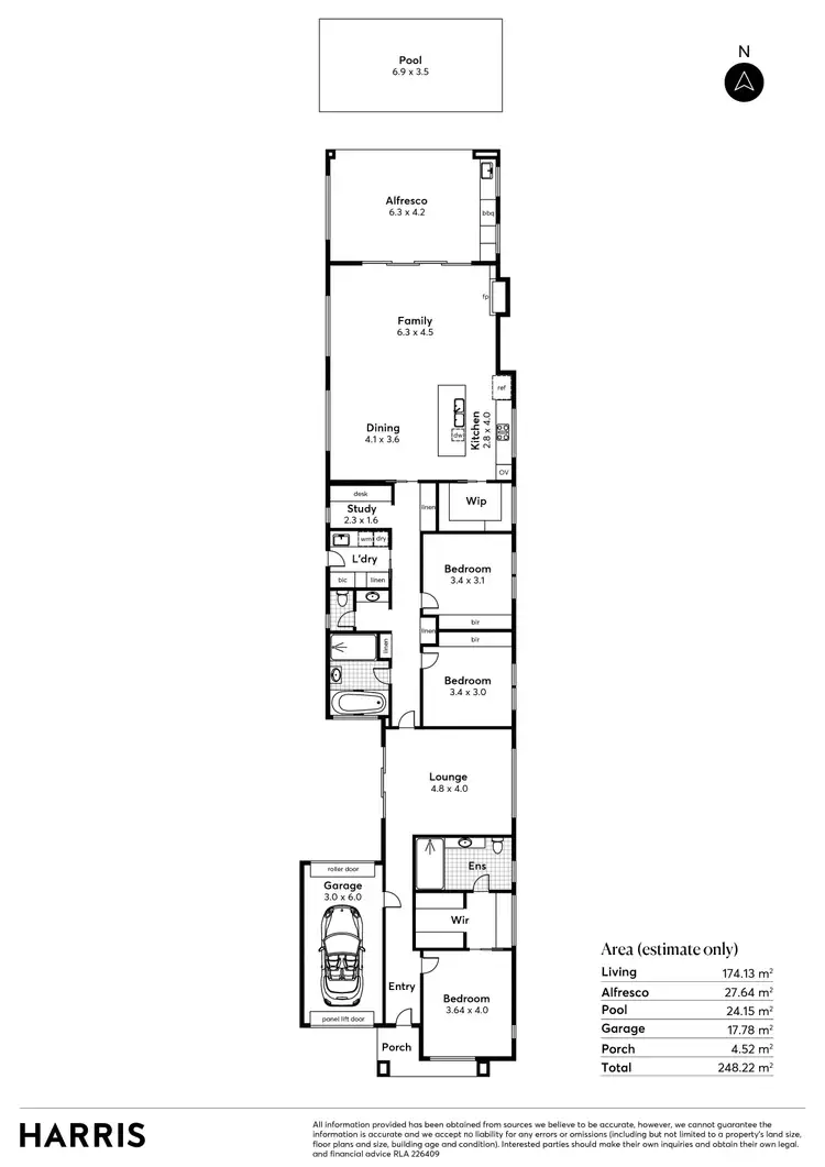 Floorplan of Homely house listing, 15b Koongarra Avenue, Magill SA 5072