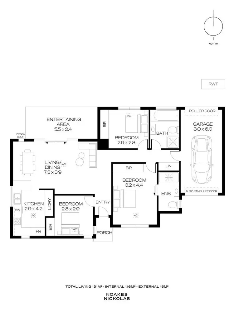 Floorplan of Homely house listing, 4B Shearing Street, Oaklands Park SA 5046