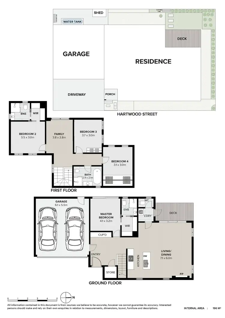 Floorplan of Homely townhouse listing, 3/9 Hartwood Street, Kew East VIC 3102