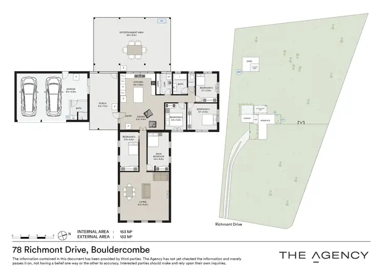 Floorplan of Homely house listing, 78 Richmont Drive, Bouldercombe QLD 4702