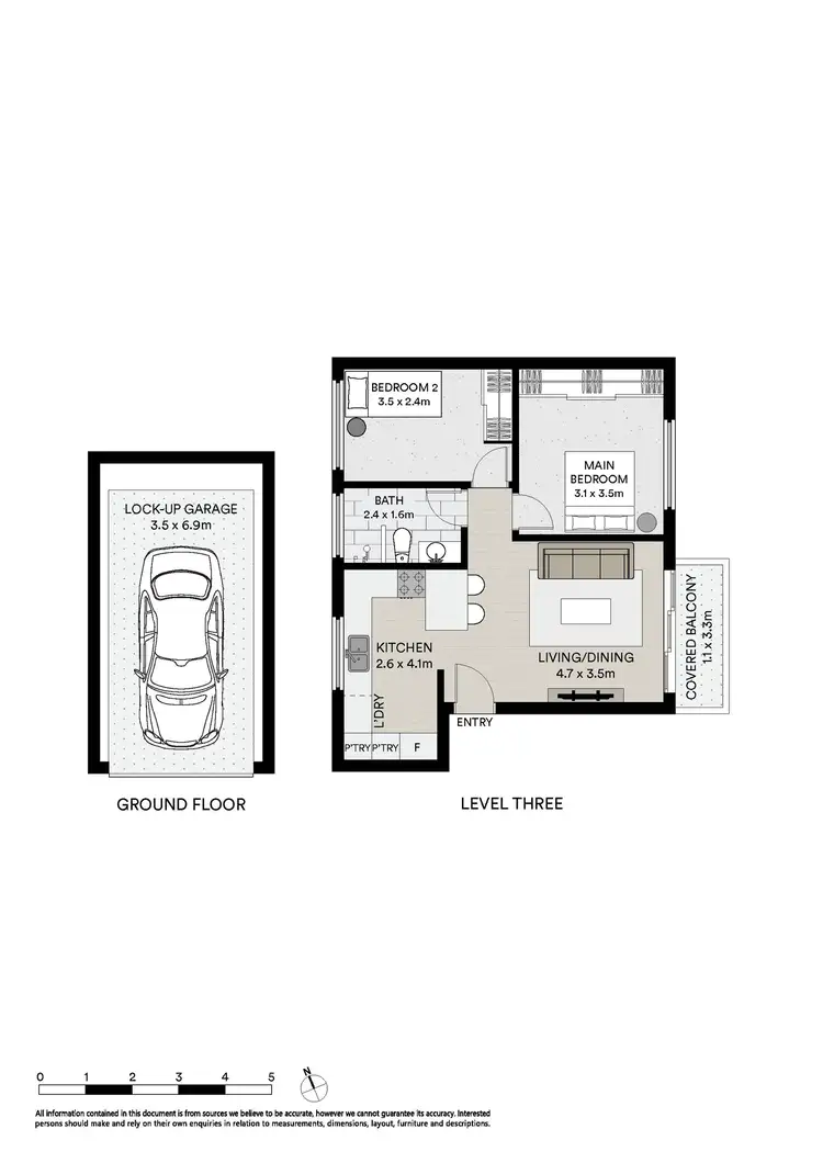 Floorplan of Homely apartment listing, 6/112 Pacific Parade, Dee Why NSW 2099