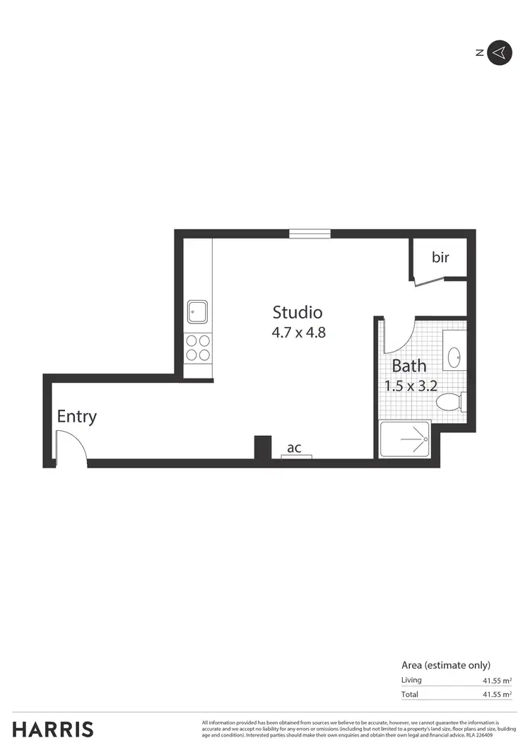 Floorplan of Homely apartment listing, Address available on request