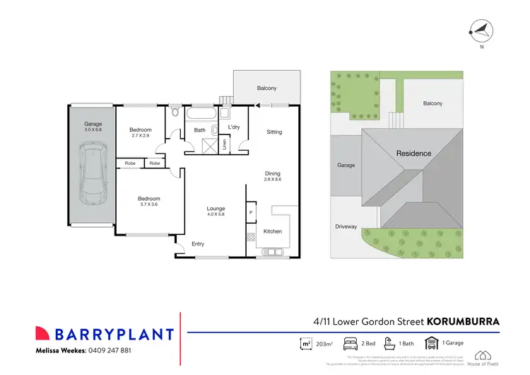 Floorplan of Homely house listing, 4/11 Lower Gordon Street, Korumburra VIC 3950
