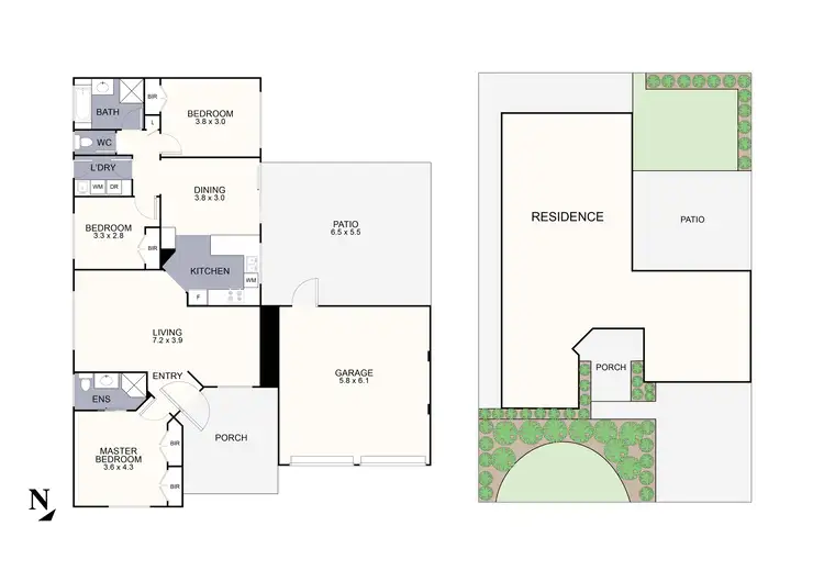 Floorplan of Homely house listing, 12 Ramble Crescent, Croydon VIC 3136