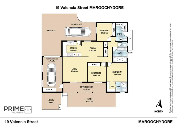 Floorplan of Homely house listing, 19 Valencia Street, Maroochydore QLD 4558