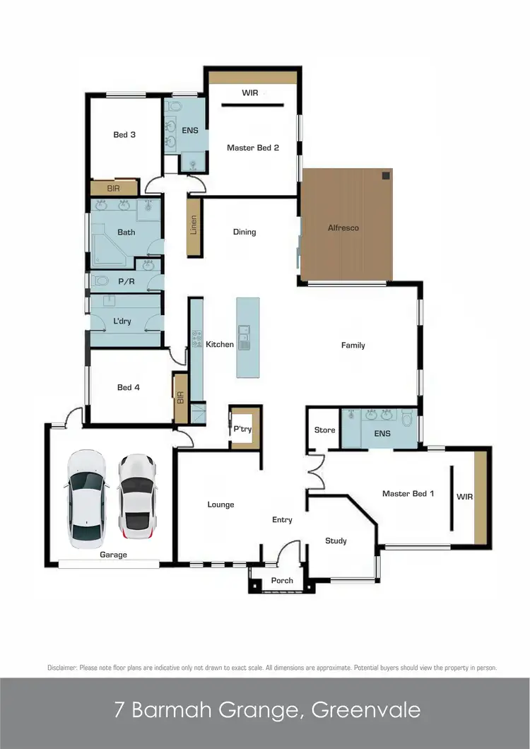 Floorplan of Homely house listing, 7 Barmah Grange, Greenvale VIC 3059
